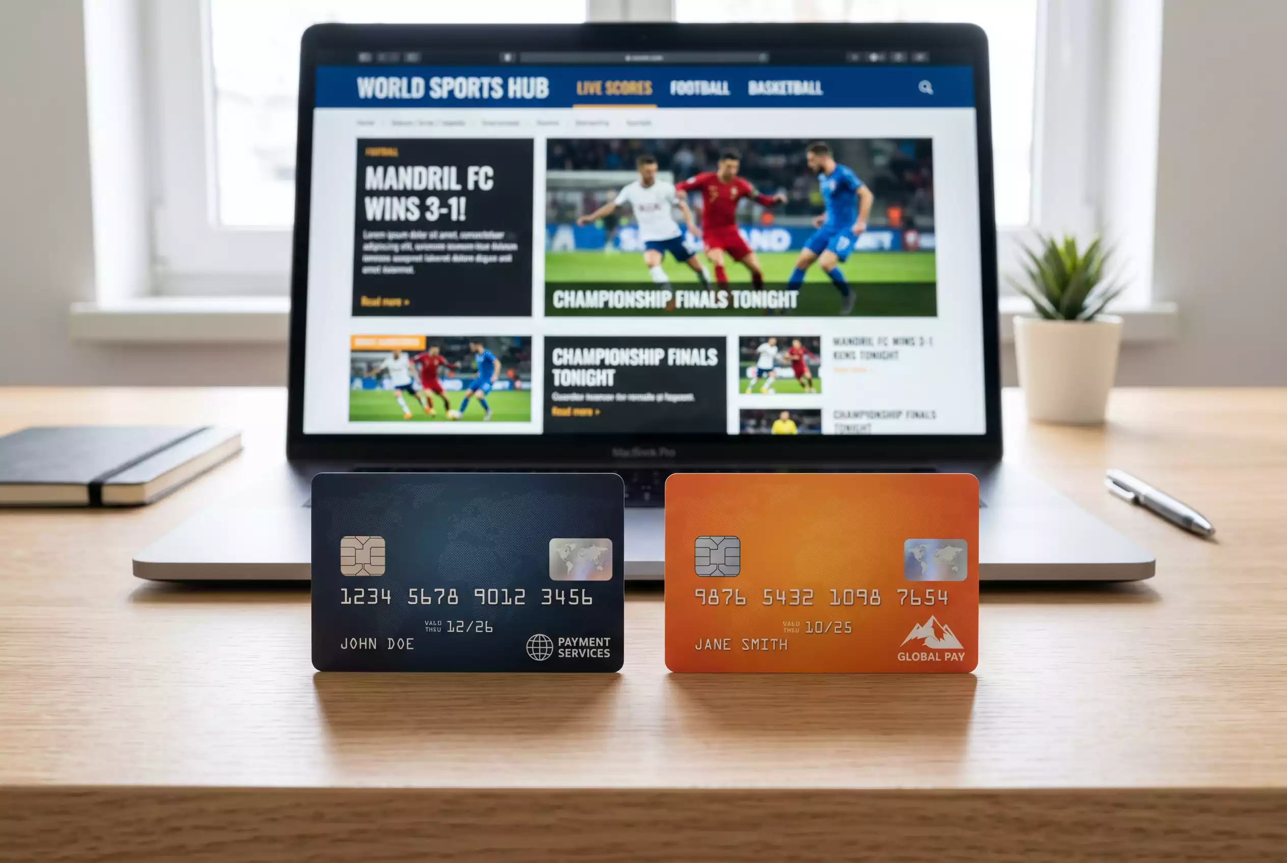 Visa oder Mastercard bei Sportwetten – Vergleich für Österreich